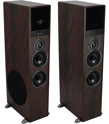 Amazon.com: RockvilIe TM150B Bluetooth Home Theater Tower Speaker